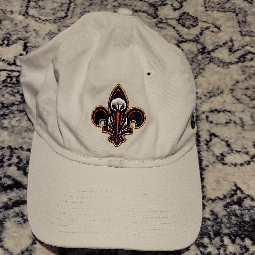 New Era White Cap with Colorful Embroidery